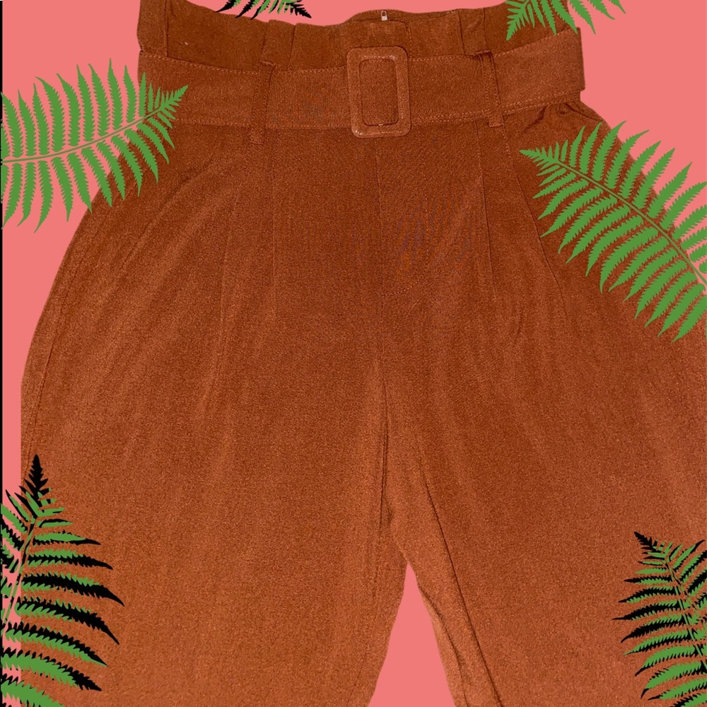 High waisted trousers pant